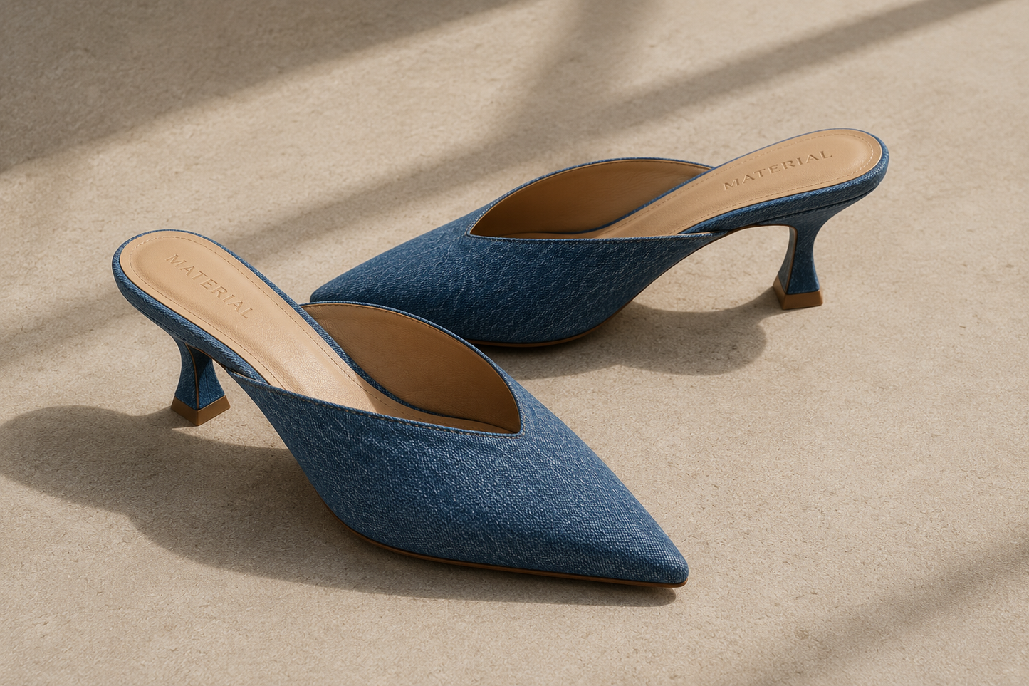 Cuevas Mule — Denim Blue